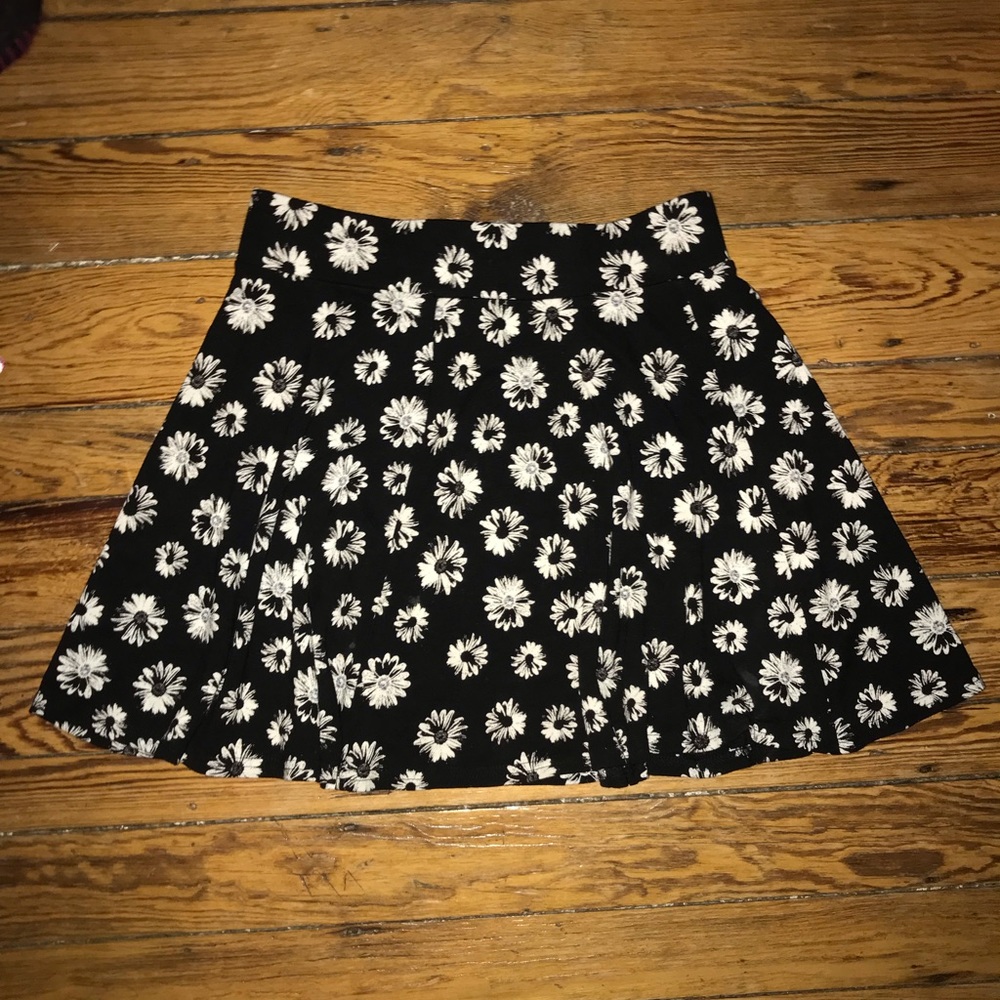 Floral skater skirt
